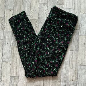 LuLaRoe floral Leggings TC